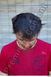 Head Hair Man White Casual Average Street photo references